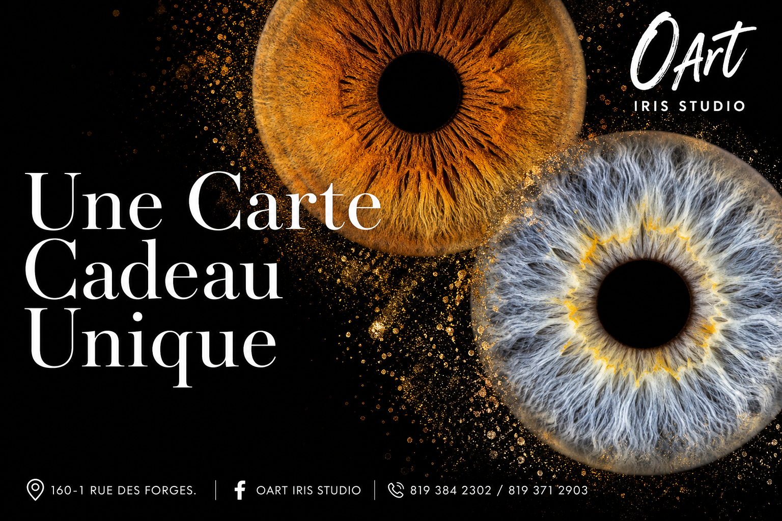 Une carte cadeau unique — O Art Iris Studio