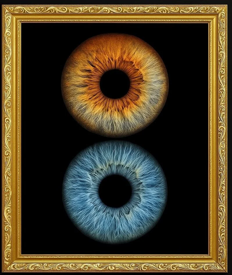 Photographie d’iris artistique